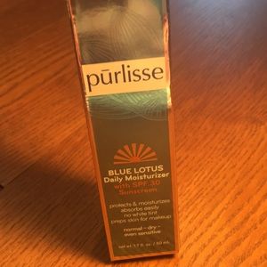 Purlisse blue lotus daily moisturizer with SPF 30